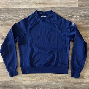 NWT Speedo Adult Thermal Soft Pullover Sweatshirt Blue Size XXS